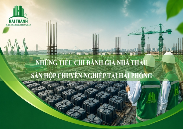 Những tiêu chí đánh giá nhà thầu sàn hộp chuyên nghiệp tại Hải Phòng